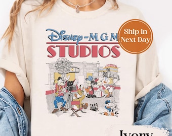 Camiseta Comfort Colors® Disney MGM Studios, Hollywood Studios, Mickey y sus amigos, retro Disney Studios, Disney 10262087