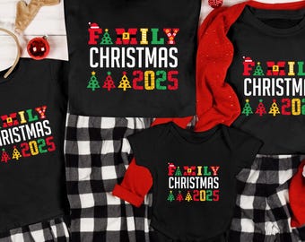Family Christmas 2025 Shirt: Matching Group Tees