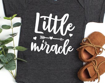 Little Miracle Baby Onesie®: Religious Gift Bodysuit
