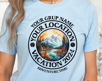 Custom Alaska Cruise T-Shirt: Family Matching Vacation Tee