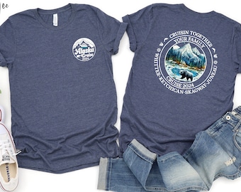 Personalized Alaska Cruise 2026 T-Shirts: Custom Family Matching Tee