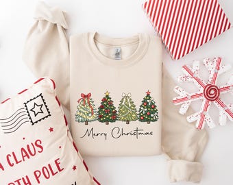 Merry Christmas Family Matching Shirts,Holiday Outfit,Cute Family Christmas T-Shirt
