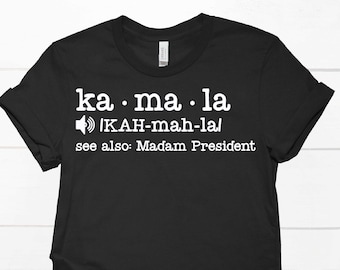 Kamala 2024 Definición Svg, Kamala Harris Svg, Kamala Harris Png, Kamala para Presidente Png, Anti Trump Svg, Señora Presidenta Svg, Trendy Svg