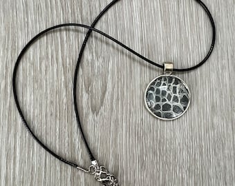 Slangenschuur hanger ketting