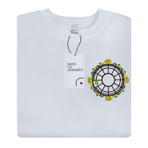 Virgo Rising Sweatshirt | Zodiac Wheel Crewneck |Astrology Natal Chart Shirt | Virgo Gift for Astrology Lovers |Embroidered Zodiac Apparel