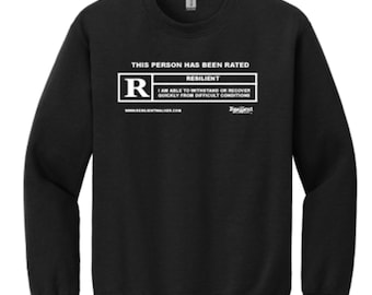 Unisex "Rated-R for Resilient" Crewneck