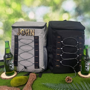 Custom Groomsmen Gift, Personalized Gifts for Men, Lunch Cooler Backpack, Bridesmaid Cooler, Insulated Bag, Hiking Cooler Backpack For Him