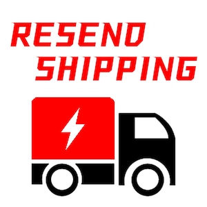 Resend//additional shipping fee