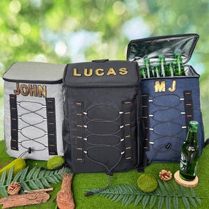Regalos personalizados para padrinos de boda, regalos personalizados para hombres, mochila térmica para almuerzo, mochila térmica para damas de honor, bolsa térmica, mochila térmica para senderismo para él