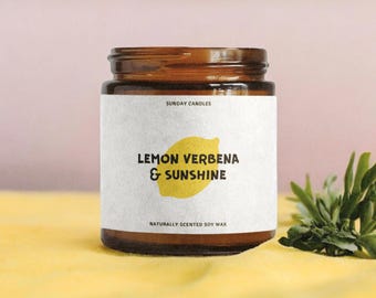 Plantilla de etiqueta de vela editable para pequeñas empresas, diseño de marca personalizado, calcomanía para frasco de vela, etiqueta de producto DIY para velas hechas a mano [lima]