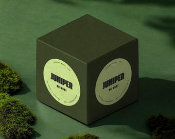 Unique Colorful Round Candle Label Template for Candle Branding, Customizable Tin Label, Minimalist Box Label, Candle Jar Sticker [Mandarin]