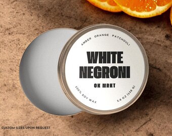 Customizable Colorful Candle Label Template, Round Minimalist Design for Candle Tins, Jars, or Boxes, Candle Branding Stickers [Mandarin]