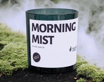 Bold Candle Label Template for Handmade Branding, Customizable Jar Stickers for Small Business, Modern Editable Label Design [Berry]