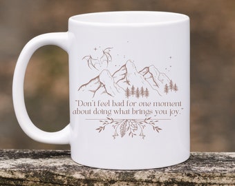 Rhysand-mugg | Sarah J Maas licensierad kopp | En gård av törnen och rosor | Bokmugg | Nattgård | ACOTAR-citatkaffemugg | ACOTAR-merchandise