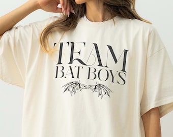 Bat Boys Shirt, ACOTAR Shirt, Rhysand, Sarah J Maas, Book Boyfriend, Team Bat Boys, Bookish Merch, Night Court, Romantasy Apparel, Cassian