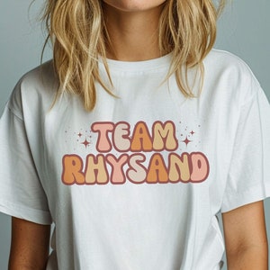 Team Rhysand | ACOTAR Shirt | Rhysand | Sarah J Maas | Book Boyfriend | Team Rhys | Bookish Tee | Night Court | Rhysand T-Shirt | Book Shirt