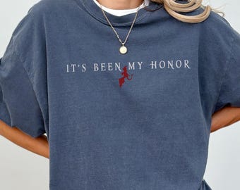 Onyx Storm Comfort Colors Shirt, Fourth Wing Quote Tee, Liam Mairi Gift, It Has Been My Honor Shirt, Fantasy Fan Shirt, Iron Flame, Bookish