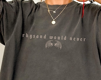 Camiseta Rhysand, camiseta Velaris, ACOTAR Comfort Colors, City Of Starlight, camiseta Night Court, ropa de Sarah J Maas, regalo para amantes de los libros, Book Daddy