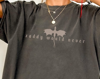 Xaddy, camiseta de Xaddy, Xaden Riorson, camiseta de Xaden Fourth Wing, productos de Fourth Wing, sudadera Iron Flame, ropa de Rebecca Yarros, Book Daddy