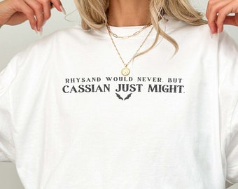 Cassian ACOTAR Shirt, ACOTAR, Cassian, Sarah J Maas, Book Boyfriend, Team Bat Boys, Bookish Tee, Night Court, Romantasy Tee, Comfort Colors