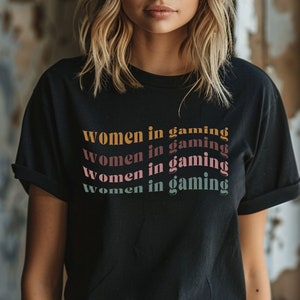 Frauen in der Gaming, Gamerin, Pink Controller, Fantasy-Gamer, Videospiel Geschenk, Videospiel-Liebhaber, weibliches Gaming Shirt, E-Girl, Gamer-Mädchen Geschenk