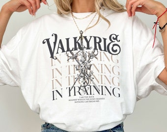 Valkyrie In Training Shirt, Nesta Shirt, ACOTAR T-Shirt, Nesta Archeron, Velaris Shirt, Sarah J Maas Merch, Valkyrie Shirt, Lady Death Merch