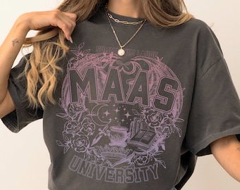 Sarah J Mass Shirt, ACOTAR Series, SJM Comfort Colors, Crescent City Merch, Throne of Glass Shirt, Velaris T-Shirt, Book Lover Apparel