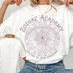 Zodiac Academy Shirt, Celestial Heirs Band Shirt, Terra Aer, Ignis and Aqua, Professor Lance Orion, Almighty Sovereign Society, Book Lover