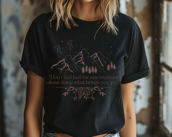 Camisa Rhysand / Camisa con licencia Sarah J Maas / Una corte de espinas y rosas / Camisa librería / Corte nocturna / ACOTAR Quotes Merch / ACOTAR Merch