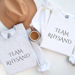 Team Rhysand | ACOTAR | Rhysand | Sarah J Maas | Book Boyfriend | Team Rhys | Bookish Sweater | Night Court | Rhysand Sweater | Book Tshirt