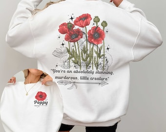 De Blood and Ash Sweater, We Will Rise Merch, Jennifer Armentrout, Poppy and Hawke, The Red Pearl, FBAA Shirt, Dark Romance, Romantasy