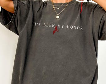 Onyx Storm Comfort Colors Shirt, Fourth Wing Quote Tee, Liam Mairi Gift, It Has Been My Honor Shirt, Fantasy Fan Shirt, Iron Flame, Bookish