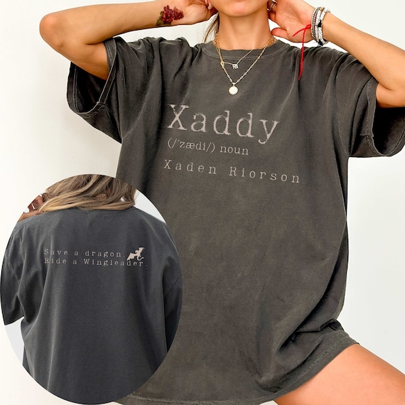 Xaddy, Xaddy Shirt, Xaden Riorson, Xaden Fourth Wing Shirt