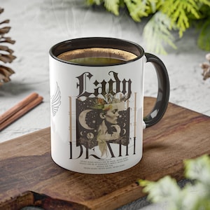 Nesta Coffee Cup, ACOTAR Mug, Nesta Archeron, Velaris Cup, Sarah J Maas Merch, Valkyrie Coffee Cup, Nessian Apparel, Lady Death Mug