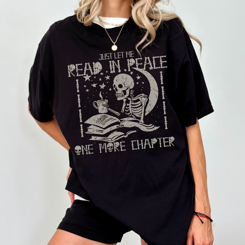 halloween book shirt, skeleton book worm shirt, booktrovert shirt, read in peace shirt, bookish merch, light academia, fantasy readers, literature shirt, funny bookish, romance reader, bookish gift for her, book nerd tee, library shirt, velaris shirt