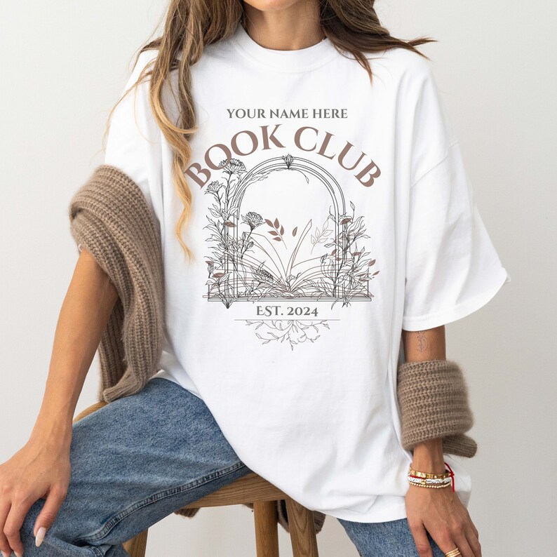 book club shirt,bookish tee,book lover shirt,bookworm shirt,custom book club,custom book shirt,custom reading shirt,name book club tee,reading club t-shirt,design your own shirt, makeyour owntee, cutebook clubgifts