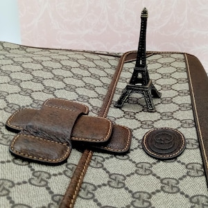 Vintage Gucci Briefcase - Etsy
