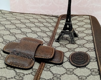 Authentic, GUCCI, Portfolio, Document, Laptop, Case, Vintage,