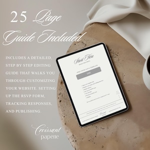 We Can Bearly Wait Baby Shower Website Template with RSVP, Editable Canva Website, Teddy Bear Invite, Digital Invitation