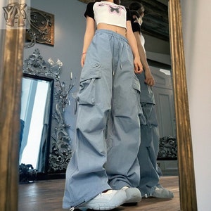 Sweatpants Women Baggy Pants Women Gray Spring Wide Leg Sweat Pants  Oversized Joggers Streetwear High Waisted