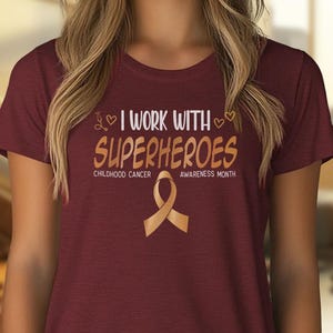 Kinderkrebs-Aufklärungs-Shirt, Krebs-Krankenschwester, Krebsdoktor, Kinderkrebs-Hemd, Kinderkrebs-T-Stück, Goldband, Krebs-Überlebender-Hemd