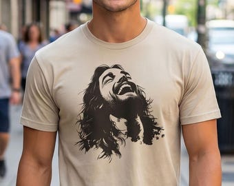 Unisex "Jesus lacht" Shirt | Christliche Kleidung, Glaubensbasiertes T-Shirt, Christian Humor