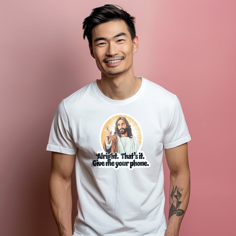 Jesus Digital Download Christian Humor, Printable Art, Funny Stickers ...