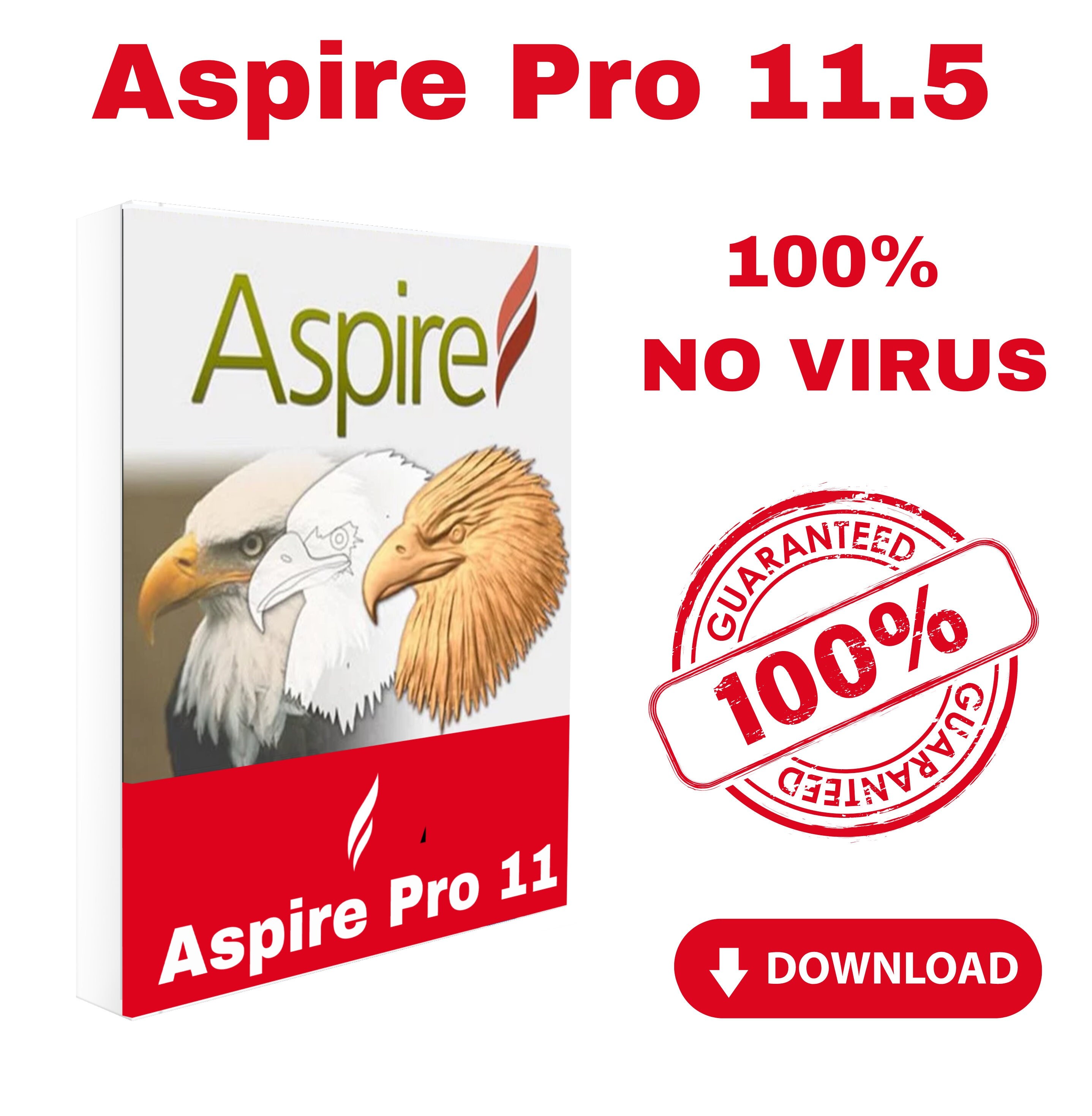 CNC Toolpath Carving and Routing, Vectric Aspire Pro 11.5 2023-full ...