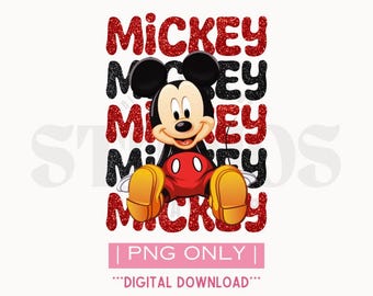 Ratón mágico PNG: Personaje de ratón feliz (Descarga digital)