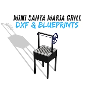 Mini Santa Maria Grill DXF & Blueprints