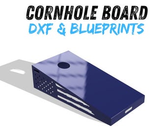 Cornhole Board DXF & Blueprints