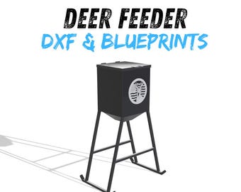 Deer Feeder DXF & Blueprints