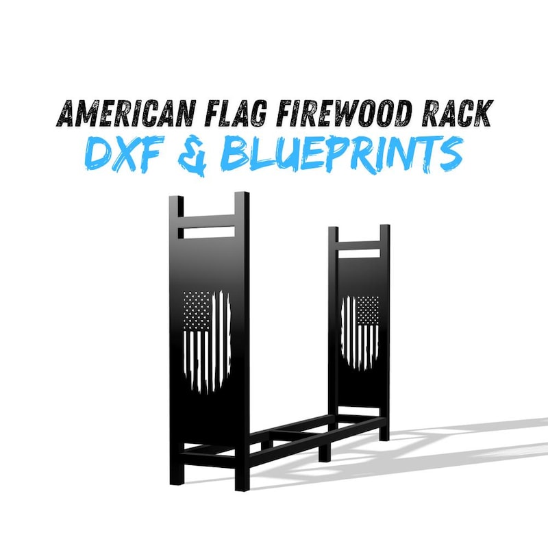 Rack for Firewood Dxf - Etsy