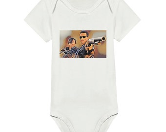 Terminator Klassieke babybody met korte mouwen